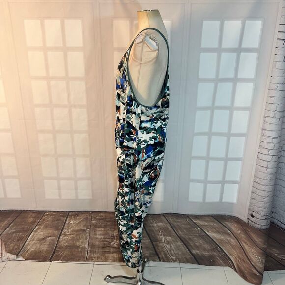 Free people movement hotshot jumper in evergreen print size medium - Picture 9 of 13